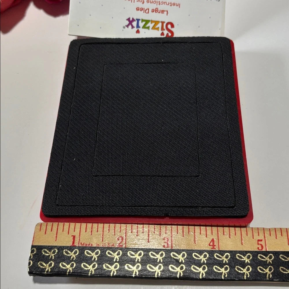 Sizzix Die Frame Rectangle Originals Photo Album Scrapbook Diecut Retired Sizzix